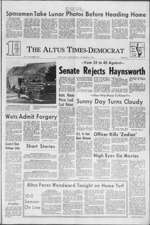 The Altus Times-Democrat (Altus, Okla.), Vol. 43, No. 274, Ed. 1 Friday, November 21, 1969