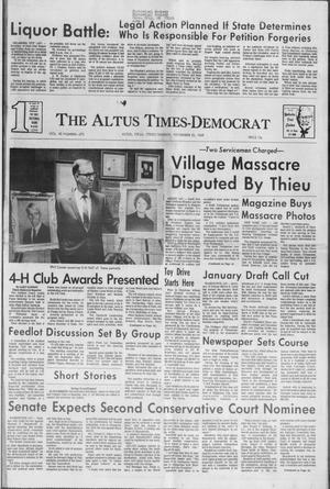 The Altus Times-Democrat (Altus, Okla.), Vol. 43, No. 275, Ed. 1 Sunday, November 23, 1969