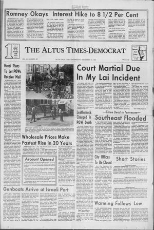 The Altus Times-Democrat (Altus, Okla.), Vol. 43, No. 307, Ed. 1 Wednesday, December 31, 1969