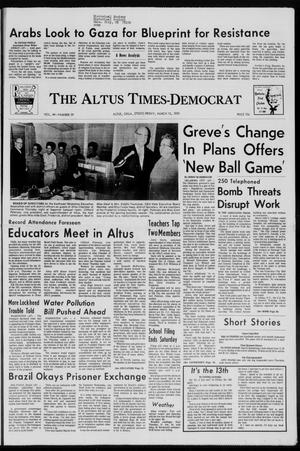 The Altus Times-Democrat (Altus, Okla.), Vol. 44, No. 59, Ed. 1 Friday, March 13, 1970