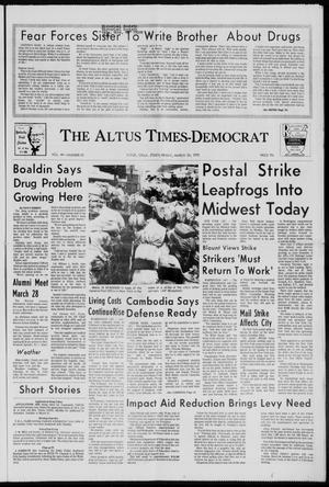 The Altus Times-Democrat (Altus, Okla.), Vol. 44, No. 65, Ed. 1 Friday, March 20, 1970
