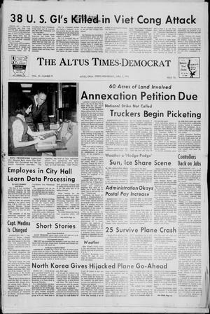 The Altus Times-Democrat (Altus, Okla.), Vol. 44, No. 75, Ed. 1 Wednesday, April 1, 1970