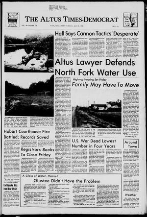 Primary view of object titled 'The Altus Times-Democrat (Altus, Okla.), Vol. 44, No. 178, Ed. 1 Thursday, July 30, 1970'.