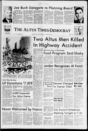 The Altus Times-Democrat (Altus, Okla.), Vol. 44, No. 233, Ed. 1 Friday, October 2, 1970