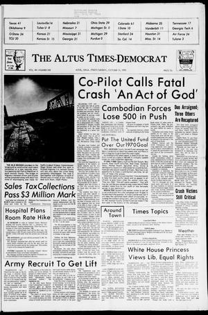 The Altus Times-Democrat (Altus, Okla.), Vol. 44, No. 240, Ed. 1 Sunday, October 11, 1970