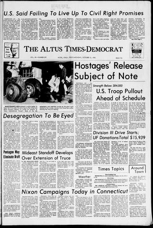 The Altus Times-Democrat (Altus, Okla.), Vol. 44, No. 241, Ed. 1 Monday, October 12, 1970