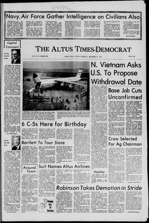 The Altus Times-Democrat (Altus, Okla.), Vol. 44, No. 298, Ed. 1 Thursday, December 17, 1970