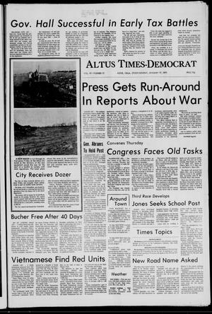 The Altus Times-Democrat (Altus, Okla.), Vol. 45, No. 11, Ed. 1 Sunday, January 17, 1971