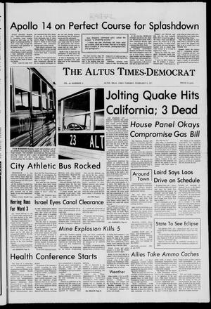 Altus Times-Democrat (Altus, Okla.), Vol. 45, No. 31, Ed. 1 Tuesday, February 9, 1971