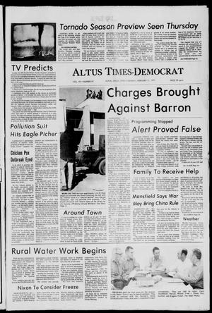 Altus Times-Democrat (Altus, Okla.), Vol. 45, No. 41, Ed. 1 Sunday, February 21, 1971