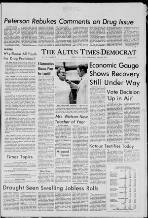 The Altus Times-Democrat (Altus, Okla.), Vol. 45, No. 98, Ed. 1 Wednesday, April 28, 1971