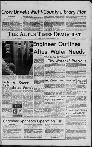 The Altus Times-Democrat (Altus, Okla.), Vol. 46, No. 7, Ed. 1 Tuesday, December 21, 1971