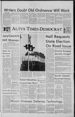 Altus Times-Democrat (Altus, Okla.), Vol. 46, No. 33, Ed. 1 Thursday, January 20, 1972