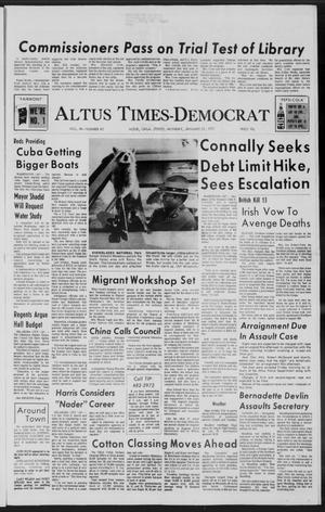Primary view of object titled 'Altus Times-Democrat (Altus, Okla.), Vol. 46, No. 42, Ed. 1 Monday, January 31, 1972'.