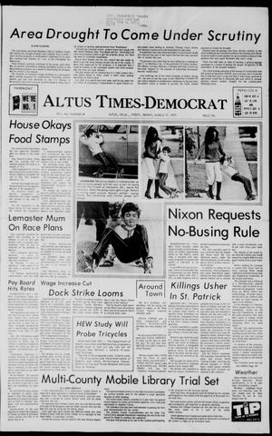 Altus Times-Democrat (Altus, Okla.), Vol. 46, No. 80, Ed. 1 Friday, March 17, 1972