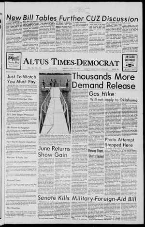 Altus Times-Democrat (Altus, Okla.), Vol. 46, No. 190, Ed. 1 Tuesday, July 25, 1972