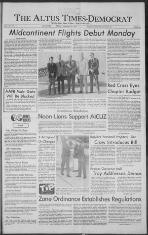 The Altus Times-Democrat (Altus, Okla.), Vol. 47, No. 41, Ed. 1 Friday, February 16, 1973