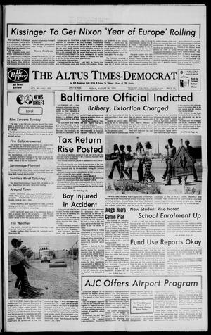 The Altus Times-Democrat (Altus, Okla.), Vol. 47, No. 205, Ed. 1 Friday, August 24, 1973