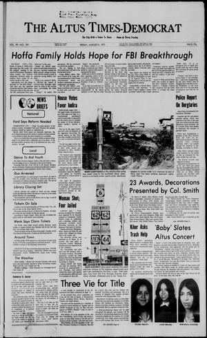 Primary view of object titled 'The Altus Times-Democrat (Altus, Okla.), Vol. 49, No. 191, Ed. 1 Friday, August 8, 1975'.