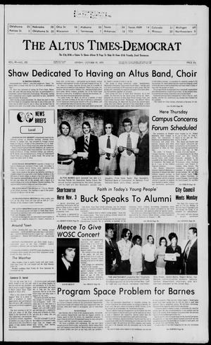 The Altus Times-Democrat (Altus, Okla.), Vol. 49, No. 252, Ed. 1 Sunday, October 19, 1975