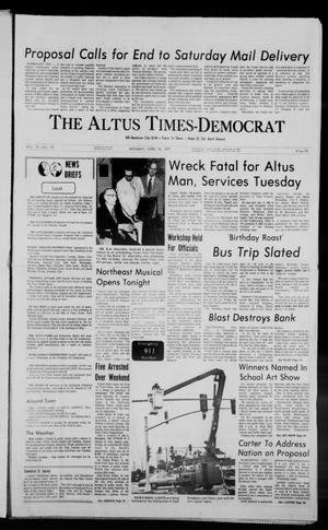 The Altus Times-Democrat (Altus, Okla.), Vol. 51, No. 91, Ed. 1 Monday, April 18, 1977