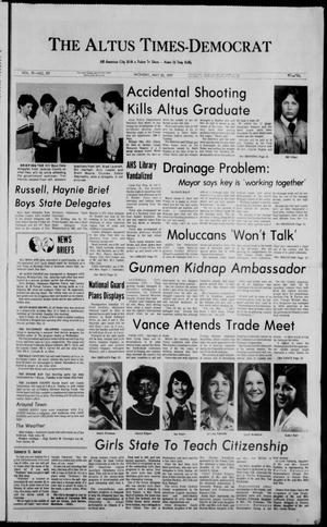 The Altus Times-Democrat (Altus, Okla.), Vol. 51, No. 117, Ed. 1 Monday, May 30, 1977