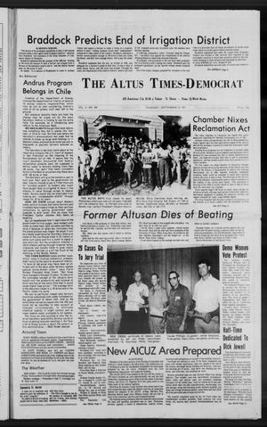 The Altus Times-Democrat (Altus, Okla.), Vol. 51, No. 208, Ed. 1 Thursday, September 15, 1977