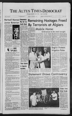 The Altus Times-Democrat (Altus, Okla.), Vol. 51, No. 222, Ed. 1 Monday, October 3, 1977