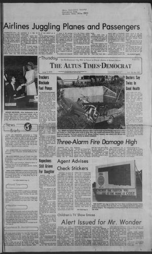 Primary view of object titled 'The Altus Times-Democrat (Altus, Okla.), Vol. 55, No. 130, Ed. 1 Thursday, June 7, 1979'.