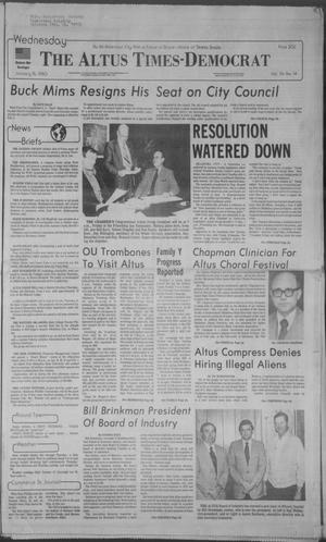 The Altus Times-Democrat (Altus, Okla.), Vol. 56, No. 14, Ed. 1 Wednesday, January 16, 1980