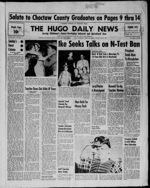 The Hugo Daily News (Hugo, Okla.), Vol. 42, No. 310, Ed. 1 Sunday, May 25, 1958