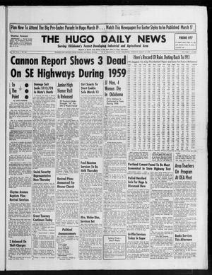 The Hugo Daily News (Hugo, Okla.), Vol. 43, No. 242, Ed. 1 Tuesday, March 10, 1959
