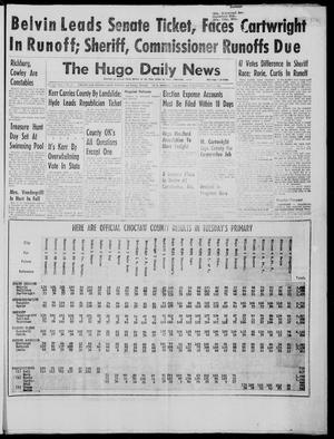 The Hugo Daily News (Hugo, Okla.), Vol. 45, No. 30, Ed. 1 Wednesday, July 6, 1960