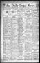 Primary view of Tulsa Daily Legal News (Tulsa, Okla.), Vol. 22, No. 89, Ed. 1 Tuesday, October 17, 1922
