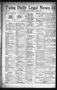Primary view of Tulsa Daily Legal News (Tulsa, Okla.), Vol. 22, No. 95, Ed. 1 Tuesday, October 24, 1922