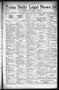 Primary view of Tulsa Daily Legal News (Tulsa, Okla.), Vol. 22, No. 100, Ed. 1 Monday, October 30, 1922