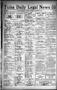 Primary view of Tulsa Daily Legal News (Tulsa, Okla.), Vol. 22, No. 146, Ed. 1 Saturday, December 23, 1922