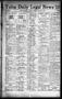 Primary view of Tulsa Daily Legal News (Tulsa, Okla.), Vol. 23, No. 19, Ed. 1 Tuesday, January 23, 1923