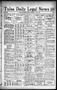 Primary view of Tulsa Daily Legal News (Tulsa, Okla.), Vol. 24, No. 12, Ed. 1 Monday, July 16, 1923