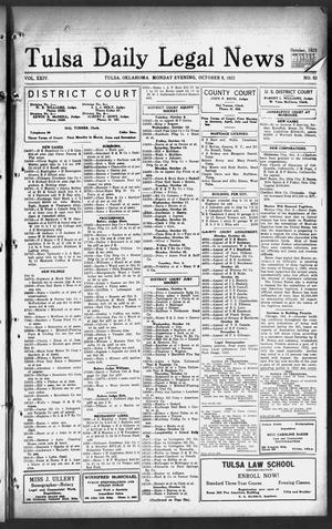 Tulsa Daily Legal News (Tulsa, Okla.), Vol. 24, No. 83, Ed. 1 Monday, October 8, 1923