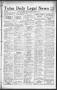 Thumbnail image of item number 1 in: 'Tulsa Daily Legal News (Tulsa, Okla.), Vol. 24, No. 111, Ed. 1 Friday, November 9, 1923'.