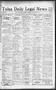 Thumbnail image of item number 1 in: 'Tulsa Daily Legal News (Tulsa, Okla.), Vol. 24, No. 112, Ed. 1 Saturday, November 10, 1923'.
