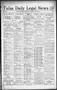 Thumbnail image of item number 1 in: 'Tulsa Daily Legal News (Tulsa, Okla.), Vol. 25, No. 7, Ed. 1 Wednesday, January 9, 1924'.