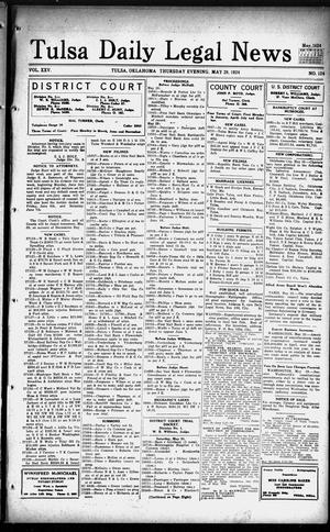 Tulsa Daily Legal News (Tulsa, Okla.), Vol. 25, No. 124, Ed. 1 Thursday, May 29, 1924