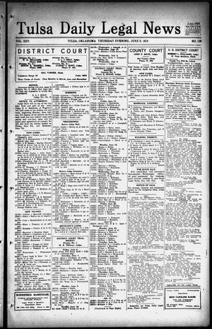 Tulsa Daily Legal News (Tulsa, Okla.), Vol. 25, No. 129, Ed. 1 Thursday, June 5, 1924