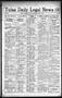 Thumbnail image of item number 1 in: 'Tulsa Daily Legal News (Tulsa, Okla.), Vol. 25, No. 133, Ed. 1 Tuesday, June 10, 1924'.
