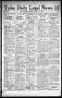 Newspaper: Tulsa Daily Legal News (Tulsa, Okla.), Vol. 26, No. 16, Ed. 1 Saturda…