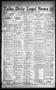 Primary view of Tulsa Daily Legal News (Tulsa, Okla.), Vol. 26, No. 26, Ed. 1 Thursday, July 31, 1924