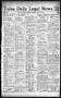 Primary view of Tulsa Daily Legal News (Tulsa, Okla.), Vol. 26, No. 88, Ed. 1 Wednesday, October 15, 1924