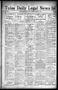 Thumbnail image of item number 1 in: 'Tulsa Daily Legal News (Tulsa, Okla.), Vol. 27, No. 60, Ed. 1 Friday, March 13, 1925'.